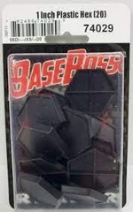 1Inch Hex Plastic Gaming Bases (20) 74029